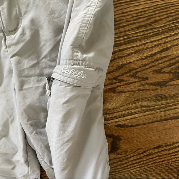 Cabela's Guidewear Shorts Women XL Grey Quick Dry Pockets Outdoor Hiking Kayak - Picture 5 of 10